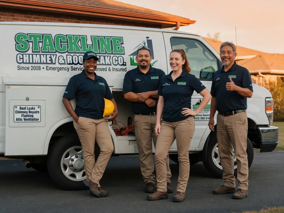 Chimney flashing repair company in Sunland, CA